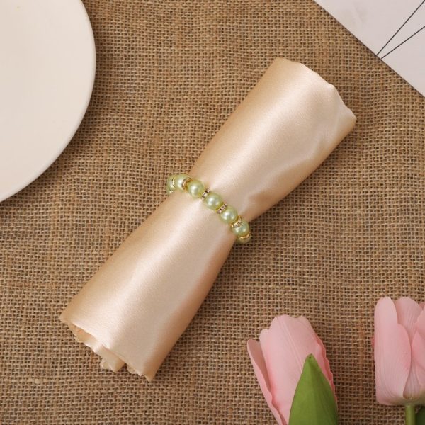 Tissue holder napkin holder napkin ring beads ring